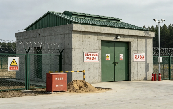 WJ/T9075.7-2026 民用爆炸物品企业安全检查方法 检查表法 第7部分：企业总仓库设施及现场管理