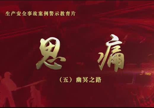 安全警示教育片：幽冥之路