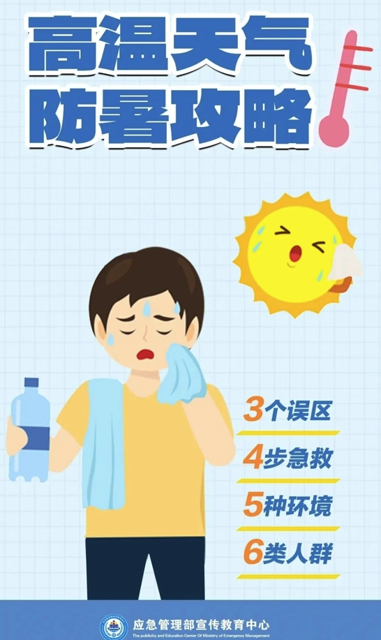 高温天气防暑攻略