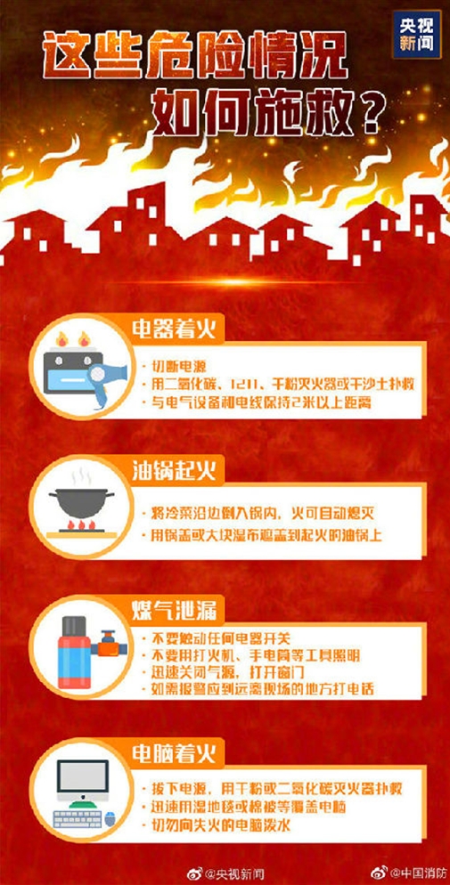 家庭消防安全这些应注意