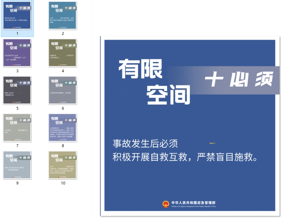 有限空间作业“十必须”