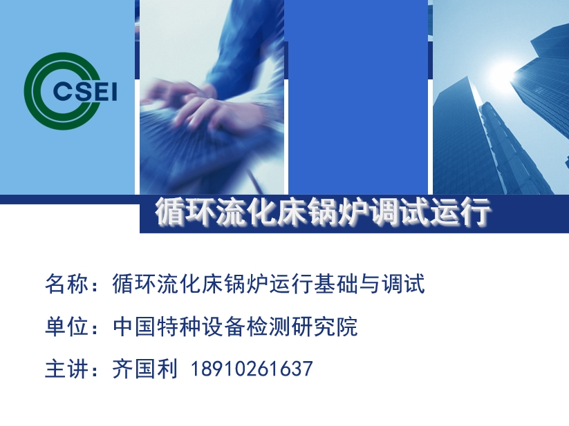 循环流化床锅炉运行基础与调试齐国利