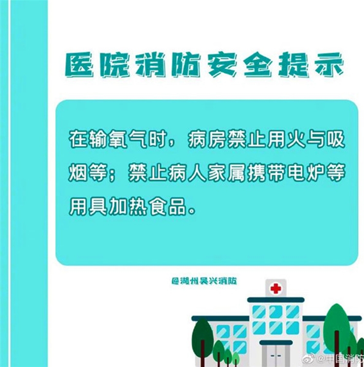 医院消防安全提示