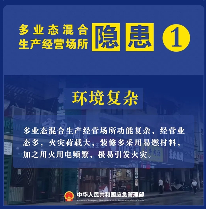 多业态场所消防安全提示
