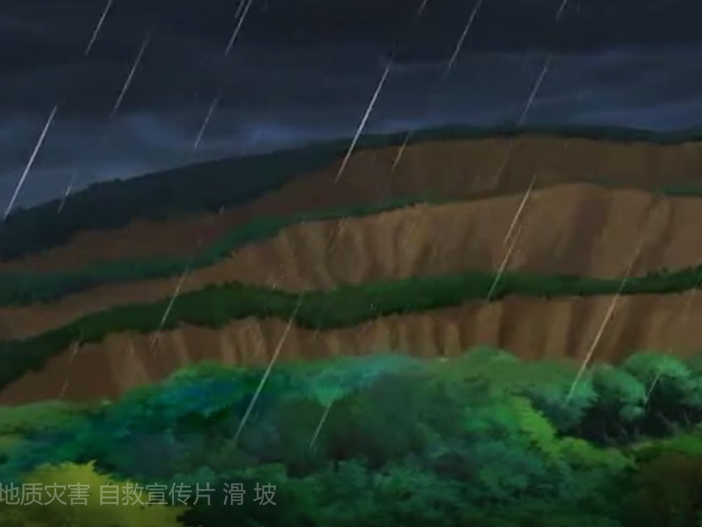 地质灾害 自救宣传片 滑 坡
