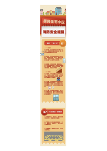 居民住宅小区消防安全提醒