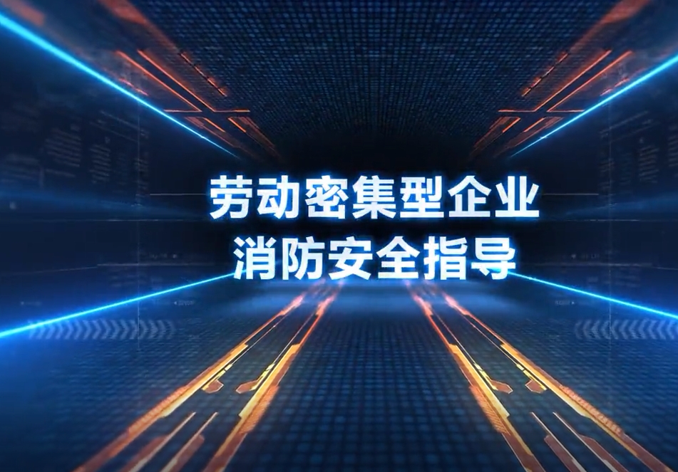 劳动密集型企业消防安全指导