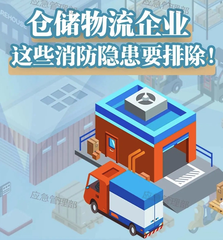 仓储物流企业，这些消防隐患要排除！